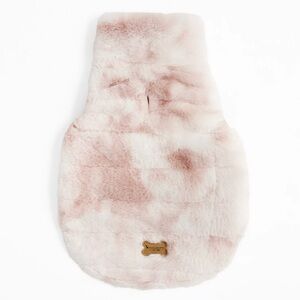 NWT Koolaburra by UGG Phobo Faux Fur Pet Dog Vest in Dune